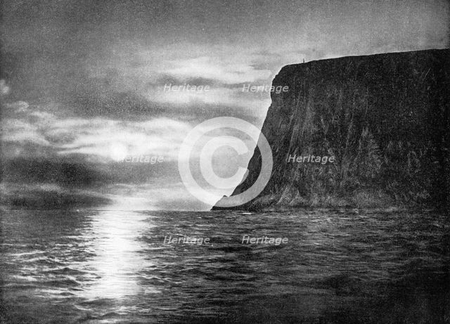 North Cape, Norway, 1893.Artist: John L Stoddard