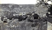 North Central station in Bilbao, 1910