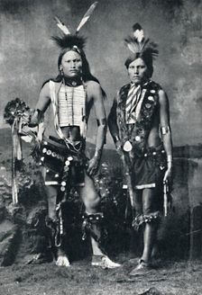 North American Indians, 1912. Artist: Elliott & Fry