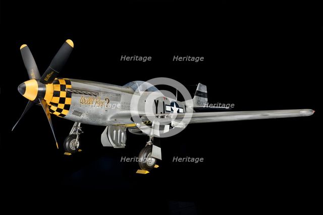 North American P-51D-30-NA Mustang, 1945. Creator: North American Aviation Inc..