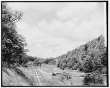 North above Gasset's i.e. Gassetts, Vt., between 1900 and 1906. Creator: Unknown
