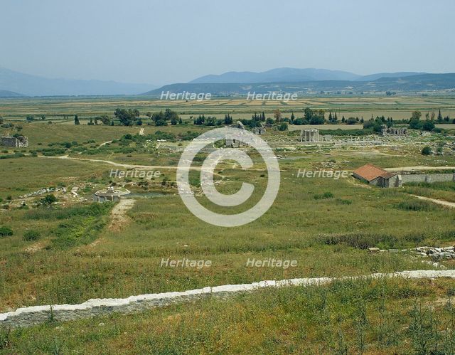 North agora, near via Sacra, Miletus, Anatolia, Turkey, 300-133 BC (1999). Creator: Unknown.