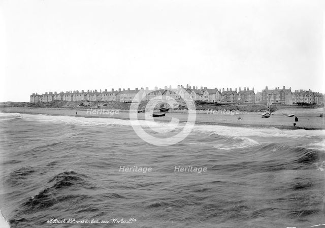 North Beach, St Anne's-on-Sea, Lancashire, 1890-1910. Artist: Unknown