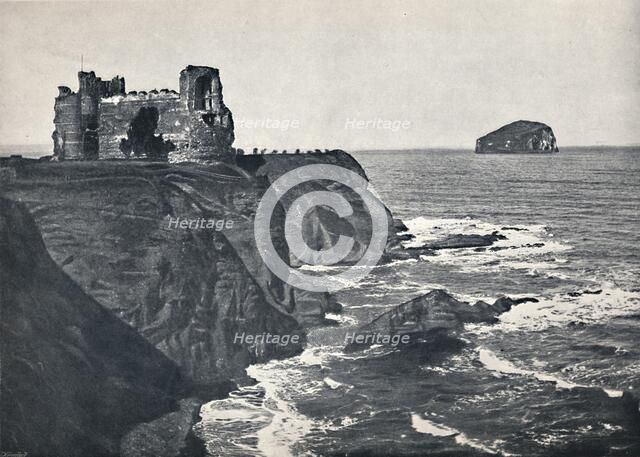 'North Berwick - Tantallon Castle and the Bass Rock', 1895. Artist: Unknown.