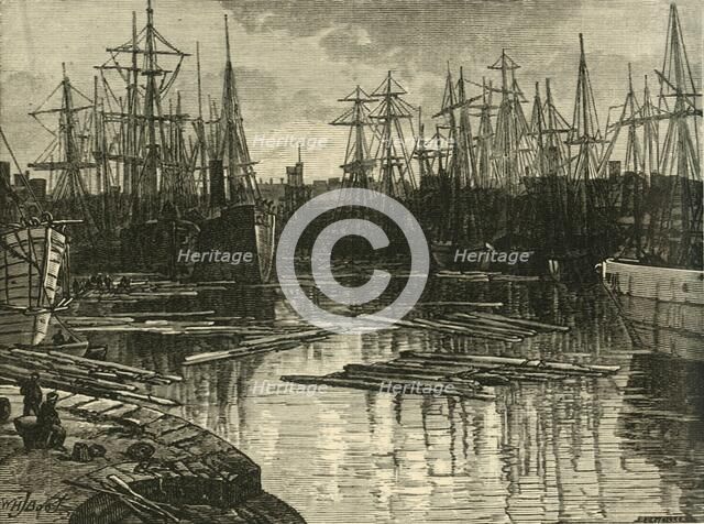 'North Dock, Swansea', 1898. Creator: Unknown.