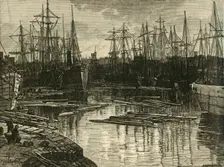 North Dock, Swansea 1898. Creator: Unknown