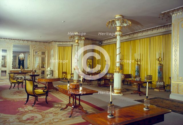 North drawing-room, Royal Pavilion, Brighton, East Sussex, 1945-1980. Artist: Eric de Maré