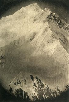 North East Ridge of Mount Everest c1918-c1939. Creator: Unknown