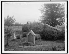 North Elba, John Brown's grave, Adirondack Mts., N.Y., c1902. Creator: William H. Jackson