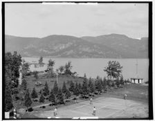 North from Hulett House, Lake George, N.Y., c1907. Creator: Unknown