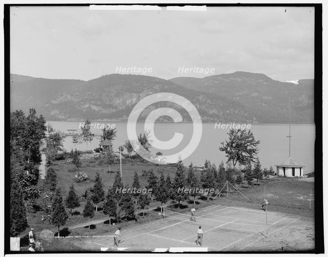 North from Hulett House, Lake George, N.Y., c1907. Creator: Unknown.