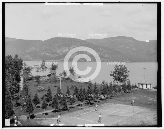 North from Hulett House, Lake George, N.Y., c1907. Creator: Unknown.