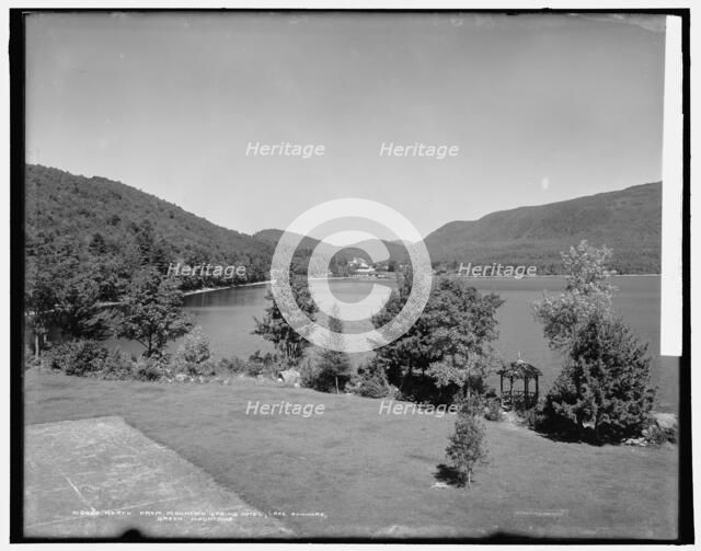 North from Mountain Spring Hotel, Lake Dunmore, Green Mountains, between 1900 and 1906. Creator: Unknown.