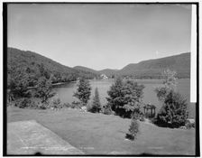 North from Mountain Spring Hotel, Lake Dunmore, Green Mountains, between 1900 and 1906. Creator: Unknown