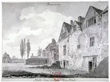 North front of Bermondsey House, London, 1816. Artist: John Chessell Buckler