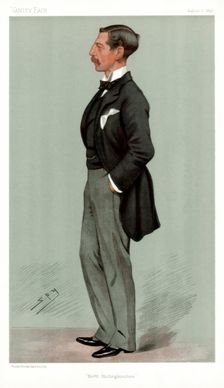 North Huntingdonshire Ailwyn Fellowes, British politician, 1896.Artist: Spy