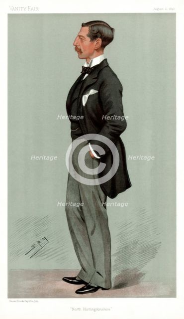 'North Huntingdonshire', Ailwyn Fellowes, British politician, 1896.Artist: Spy