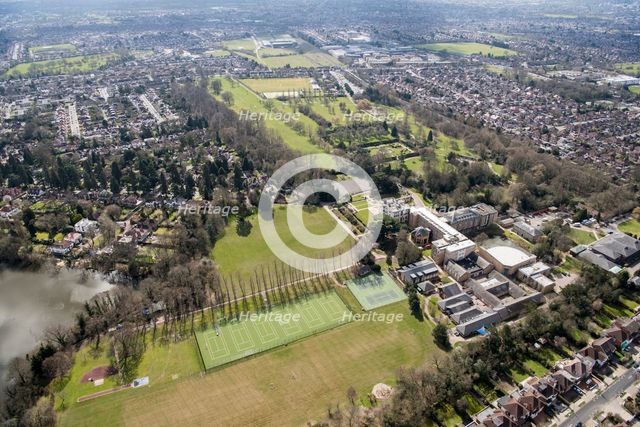 North London Collegiate School, surrounding park and gardens, Canons Park, Harrow, London, 2018. Creator: Historic England Staff Photographer.