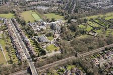 North London Collegiate School, surrounding park and gardens, Canons Park, Harrow, London, 2018. Creator: Historic England Staff Photographer