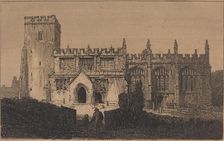 North Marston Church, 1909. Creator: Frederick Landseer Maur Griggs