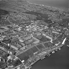 North Shields and environs, Tyneside, 1973. Artist: Aerofilms