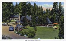 North Shore Tavern, Lake Arrowhead, California, USA, 1940