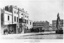 North side, Manchester Square, London, c19th century (1907)
