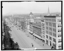 North Street from the park, Pittsfield, Mass., c1906. Creator: Unknown