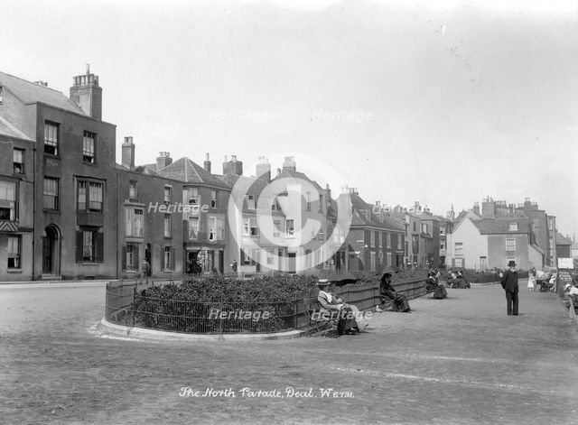 North Parade, Deal, Kent, 1890-1910. Artist: Unknown