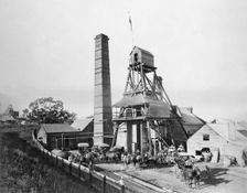 North Phoenix’s No.1. mine, Gympie, Queensland, 1894. Creator: Poul C Poulsen