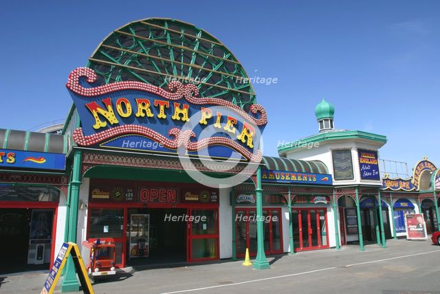 North Pier, Blackpool, Lancashire. Creator: Peter Thompson.