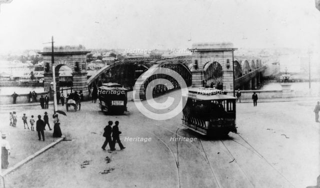 North Quay, second Victoria Bridge, c1897. Creator: Unknown.
