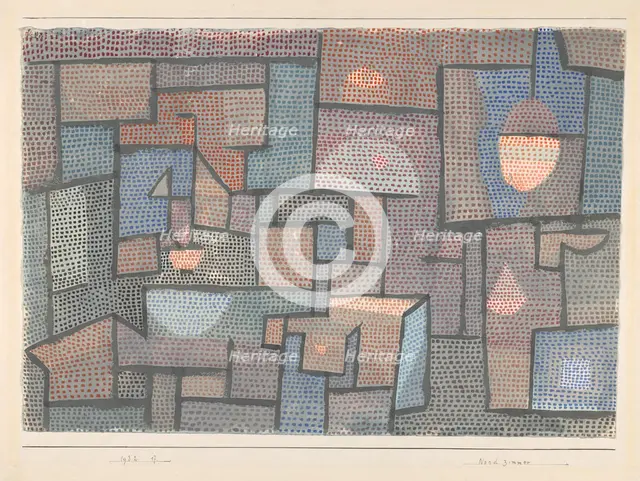 North Room, 1932. Creator: Klee, Paul (1879-1940).