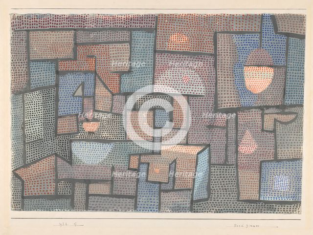 North Room, 1932. Creator: Klee, Paul (1879-1940).