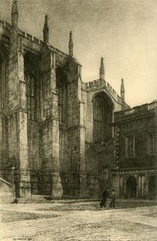 North Western angle of the Schoolyard 1911. Creator: Unknown