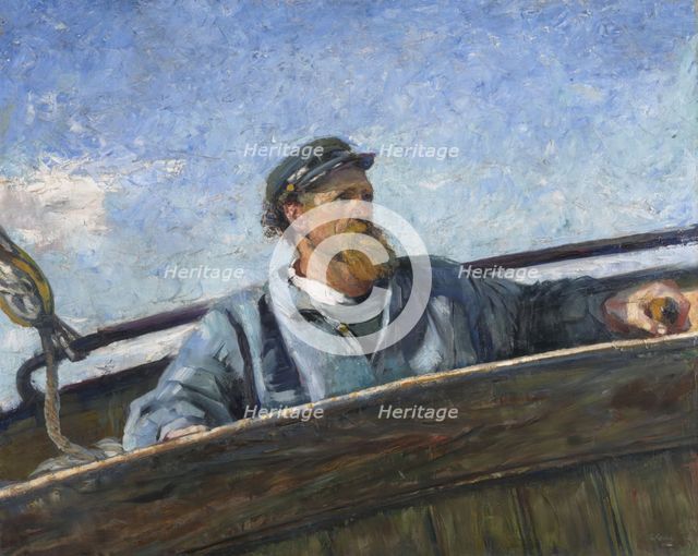 North Wind, 1887. Creator: Christian Krohg.