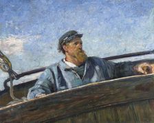 North Wind, 1887. Creator: Christian Krohg