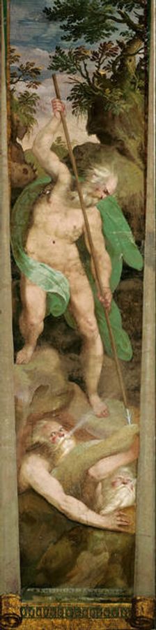 North Wind, ca 1581. Creator: Bril, Mathijs (1550-1583)