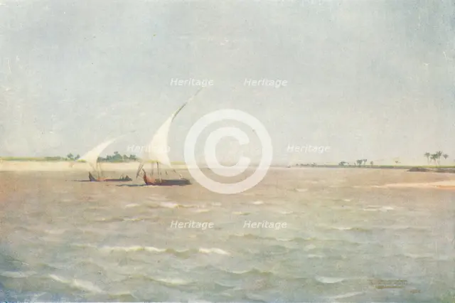 'North Wind on the Upper Nile', c1880, (1904). Artist: Robert George Talbot Kelly.