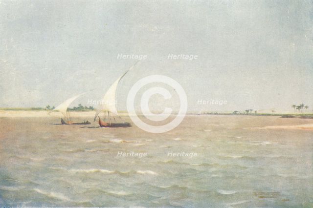 'North Wind on the Upper Nile', c1880, (1904). Artist: Robert George Talbot Kelly.