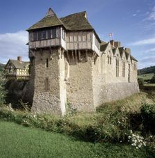 North tower and west range of Stokesay Castle, Shropshire, 2004. Artist: Historic England Staff Photographer