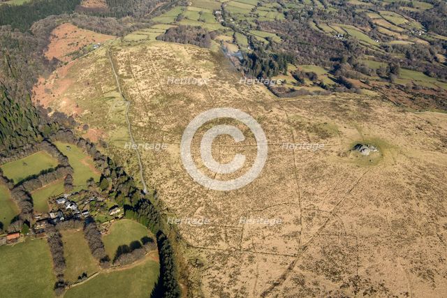 North Teign, a prehistoric coaxial field system on Dartmoor, Devon, 2025. Creator: Damian Grady.
