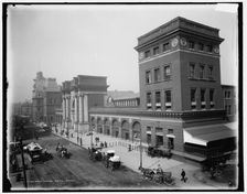 North Terminal Station, Boston, between 1890 and 1899. Creator: Unknown