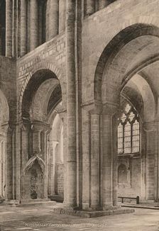 North transept of Winchester Cathedral, Hampshire, early 20th century(?)