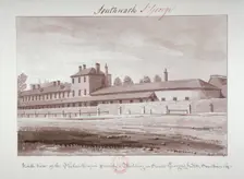 North view of the Philanthropic Society Institution on London Road, Southwark, London, 1827. Artist: John Chessell Buckler