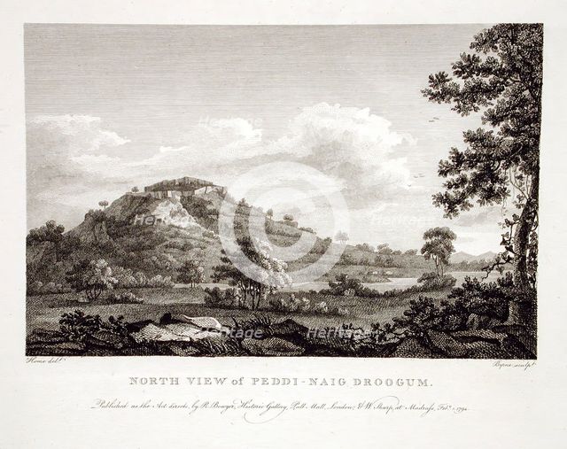 North View of Pessi-Naig Droogum, 1794. Creator: Robert Home.