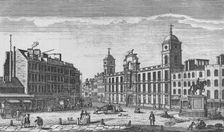 Northumberland House, Charing Cross, Westminster, c1753 (1911). Artist: Thomas Bowles