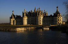 Northwest façade, Castle of Chambord, Loire Valley, France, 16th century (2019). Creator: Unknown
