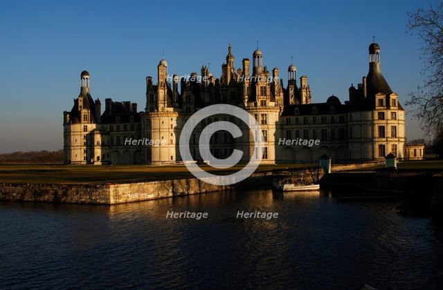 Northwest façade, Castle of Chambord, Loire Valley, France, 16th century (2019). Creator: Unknown.