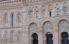 Northwest facade, Cristo de la Luz Shrine, Toledo, Castile-La Mancha, Spain, 2022. Creator: LTL